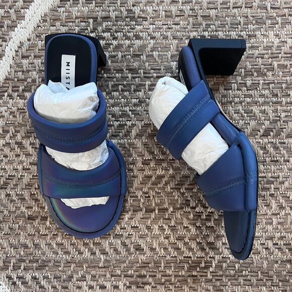 MIISTA Yvonne Strappy Mule Sz 35 - Picture 2 of 7